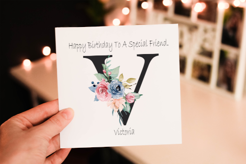 Special Friend Birthday Card, Card for Friend, Birthday Card